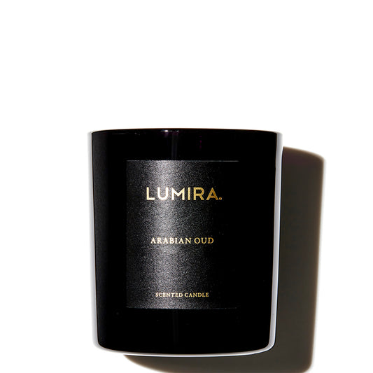 LUMIRA Arabian Oud Black Candle 300g