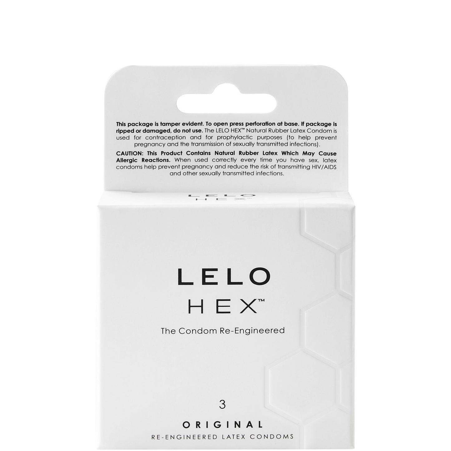 LELO HEX Condoms Original (3 Pack)