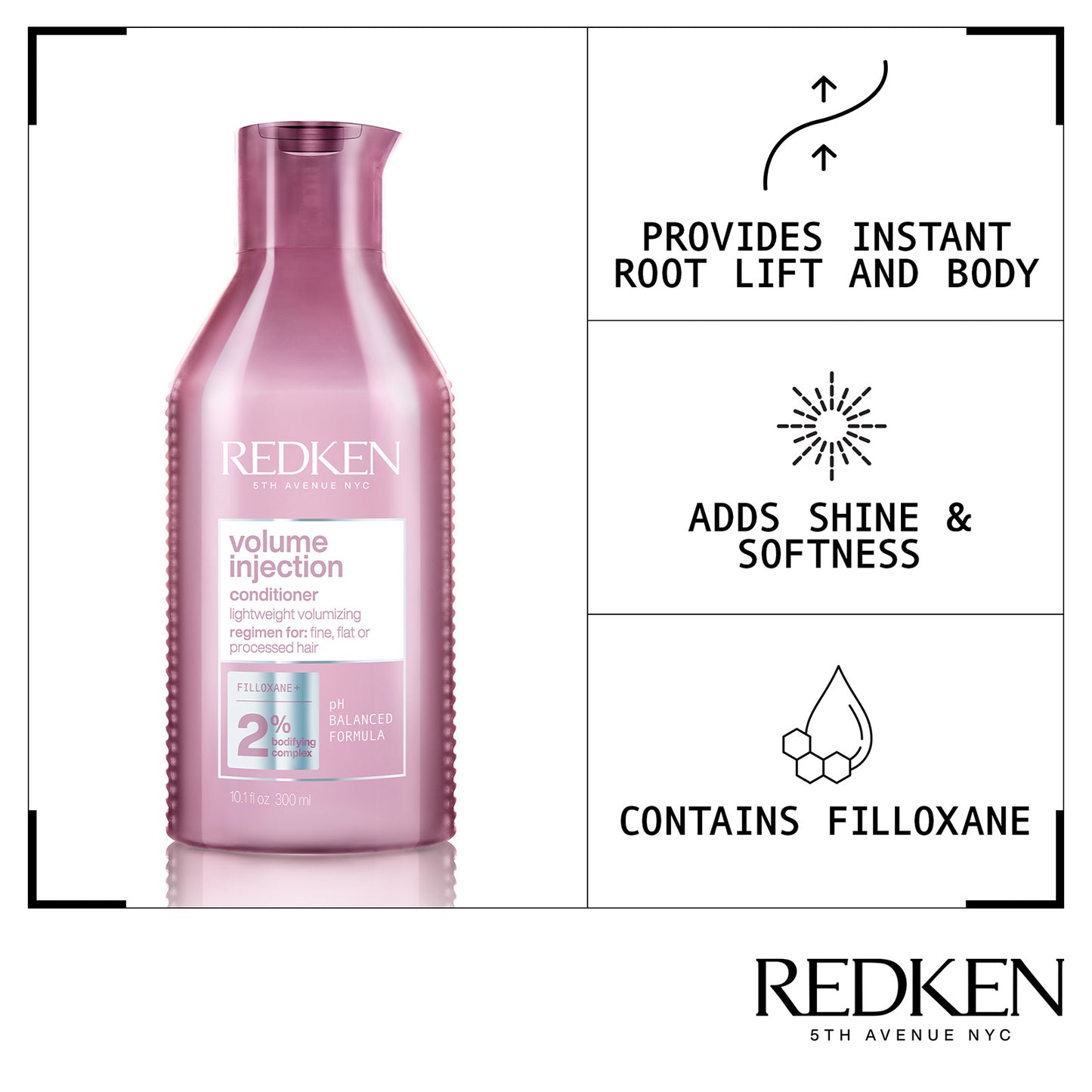 Redken Volume Injection Conditioner 300ml