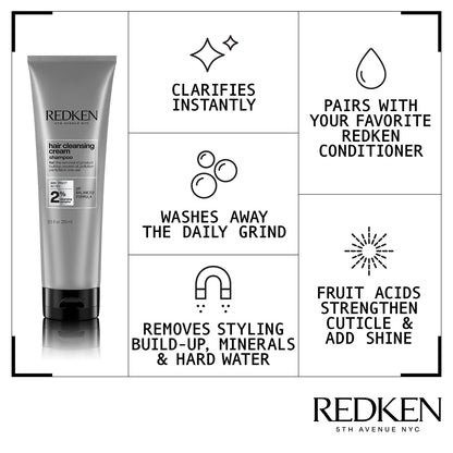 Redken Detox Hair Cleansing Cream Shampoo 300ml