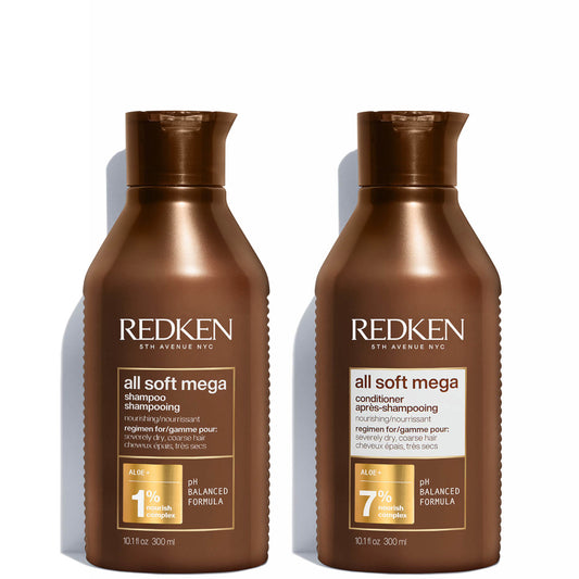 Redken All Soft Mega Shampoo and Conditioner Bundle