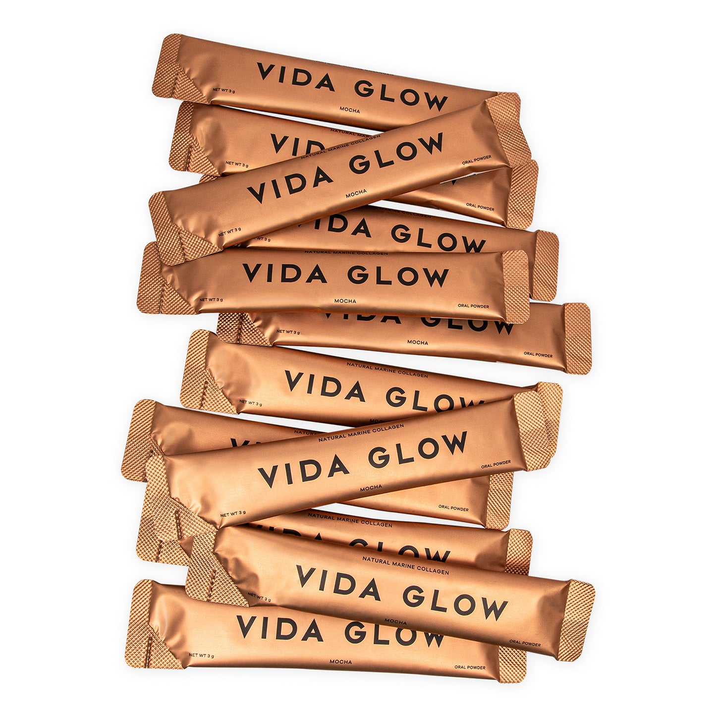 Vida Glow Natural Marine Collagen Supplement - Mocha 90g