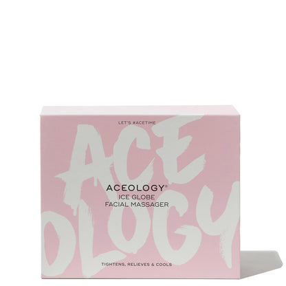 Aceology The Original Pink Ice Globe Facial Massager