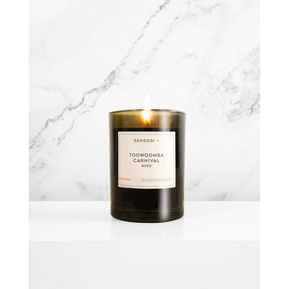 SENSORI+ Air Detoxifying Aromatic Soy Candle - Toowoomba Carnival 60g