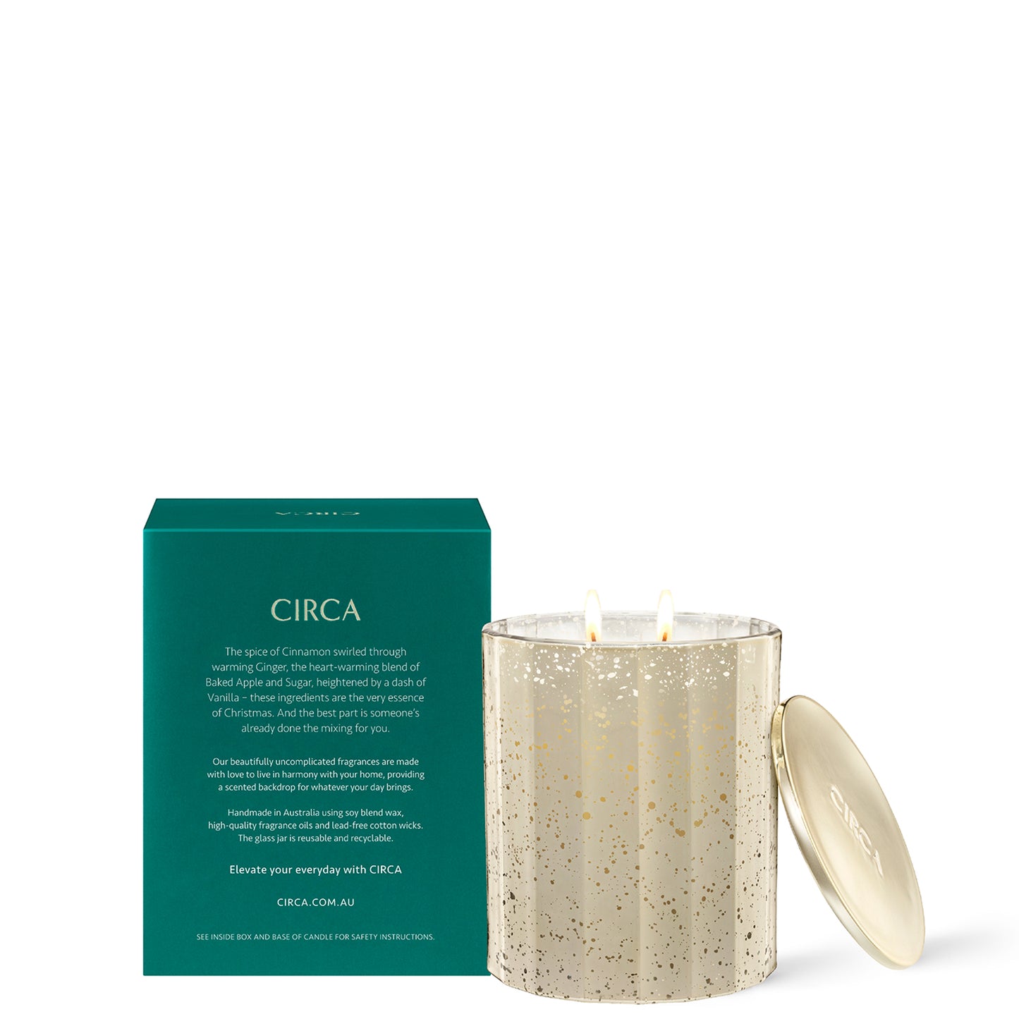 CIRCA Christmas Gingerbread Cookies Candle 350g