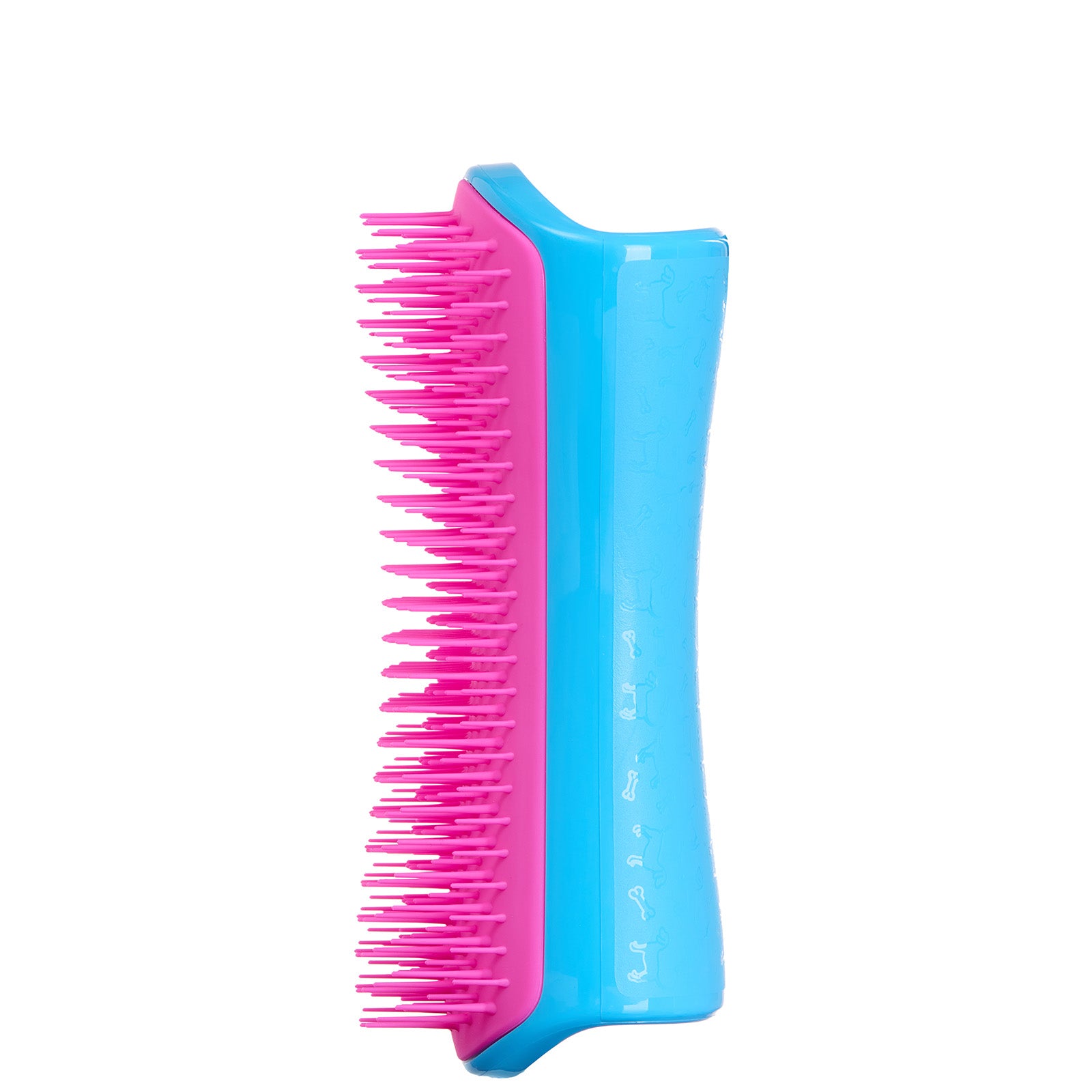 Tangle Teezer Pet Teezer De-Shedding Dog Grooming Brush - Blue and Pink