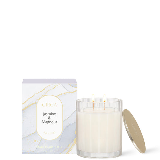 CIRCA Jasmine & Magnolia Scented Soy Candle 350g