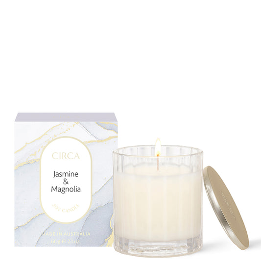 CIRCA Jasmine & Magnolia Scented Soy Candle 60g