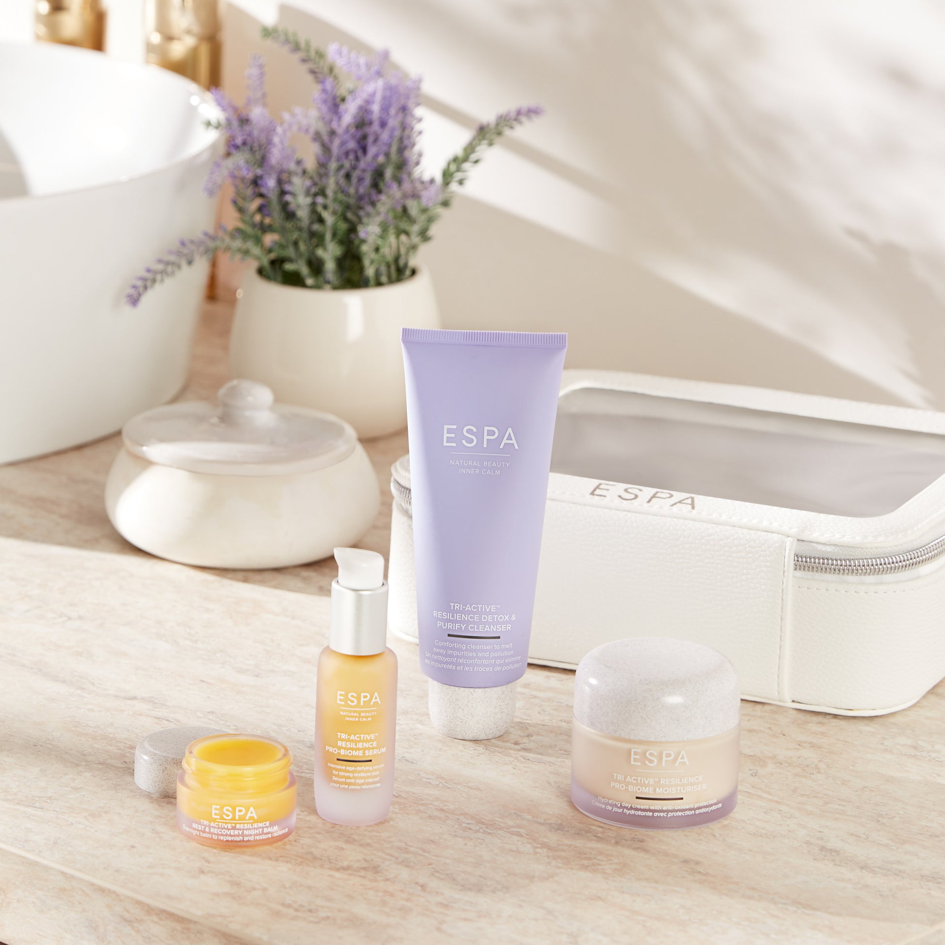 ESPA Tri-Active Resilience Strength and Vitality Skin Regime Set