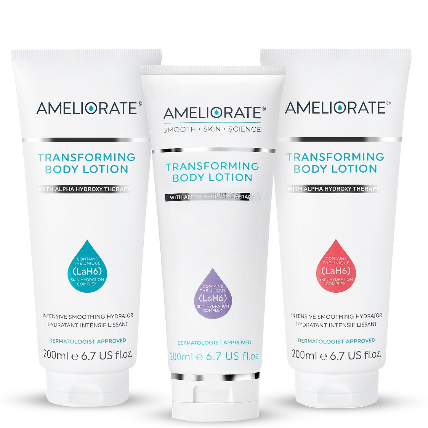 AMELIORATE Floral Transforming Body Lotion Trio