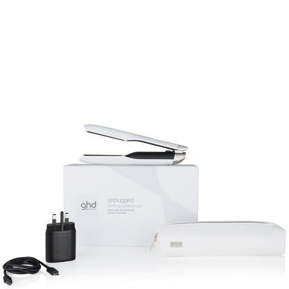 ghd Unplugged Cordless Hair Straightener - White