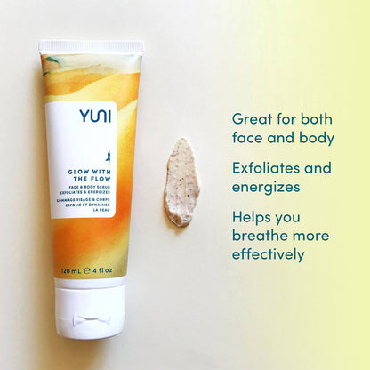 Yuni Beauty Glow with The Face and Body Scrub 120ml