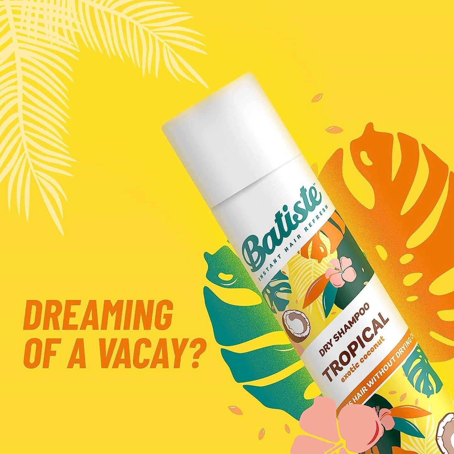 Batiste Tropical Dry Shampoo 350ml