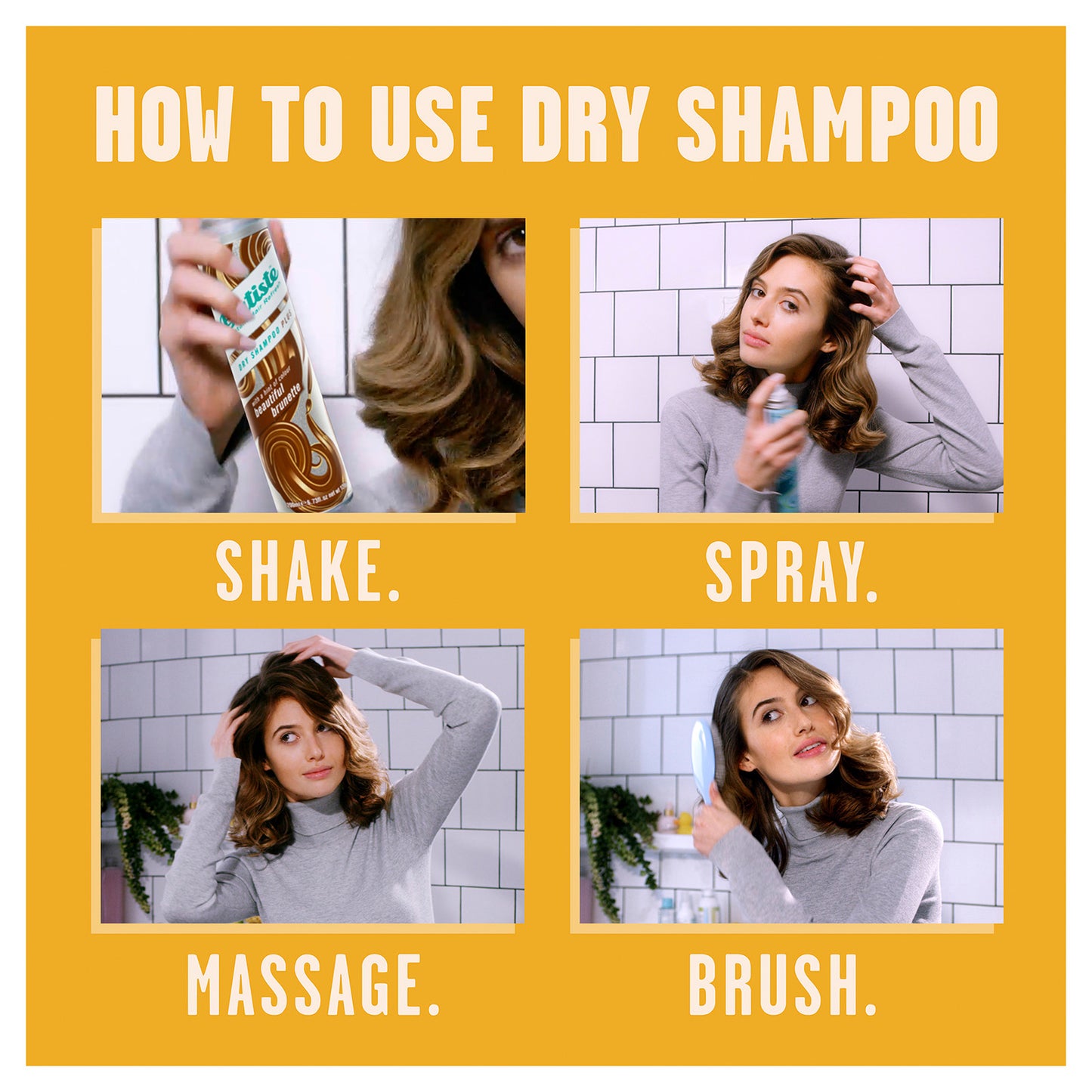 Batiste Brunette Dry Shampoo 350ml