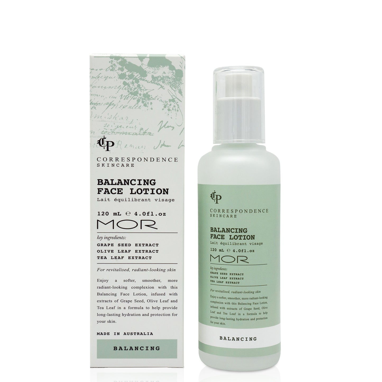 MOR Correspondence Balancing Face Lotion 120ml