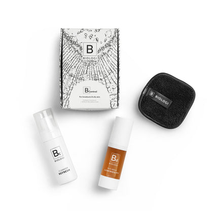 Biologi B Control Skin Concern Bundle for Oily and Breakout Prone Skin