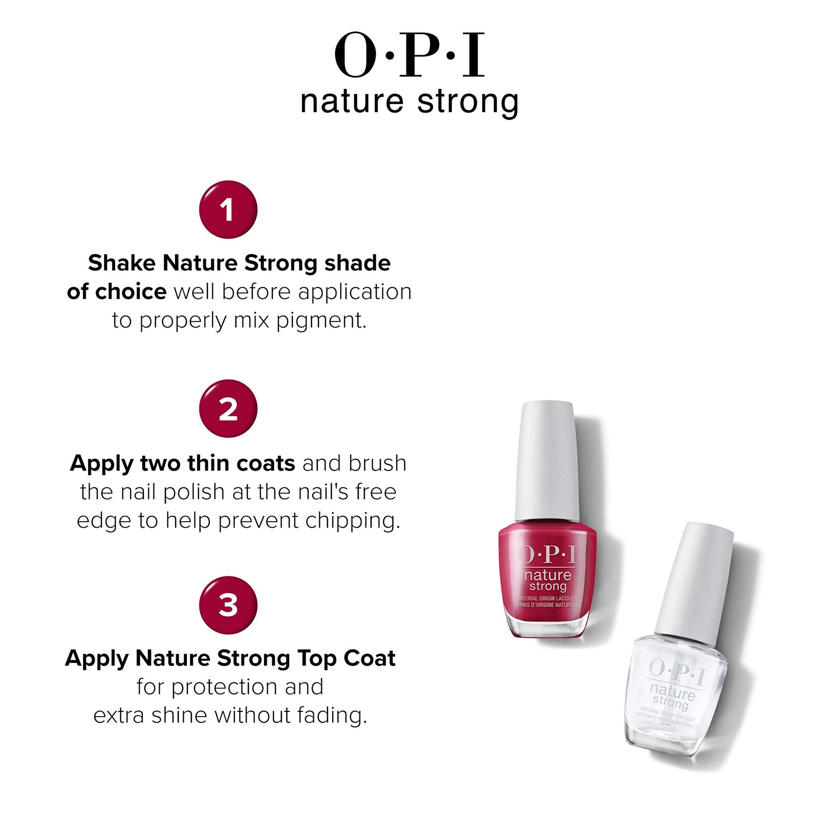 OPI Nature Strong Natural Vegan Nail Polish 15ml (Various Shades)