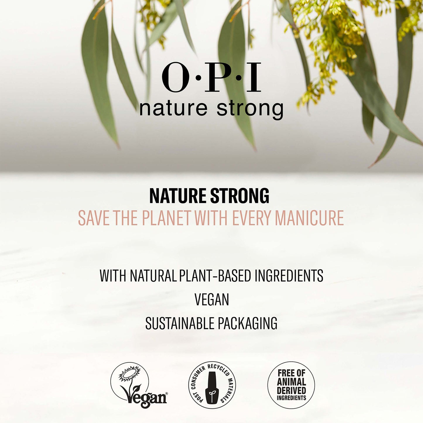 OPI Nature Strong Natural Vegan Nail Polish 15ml (Various Shades)