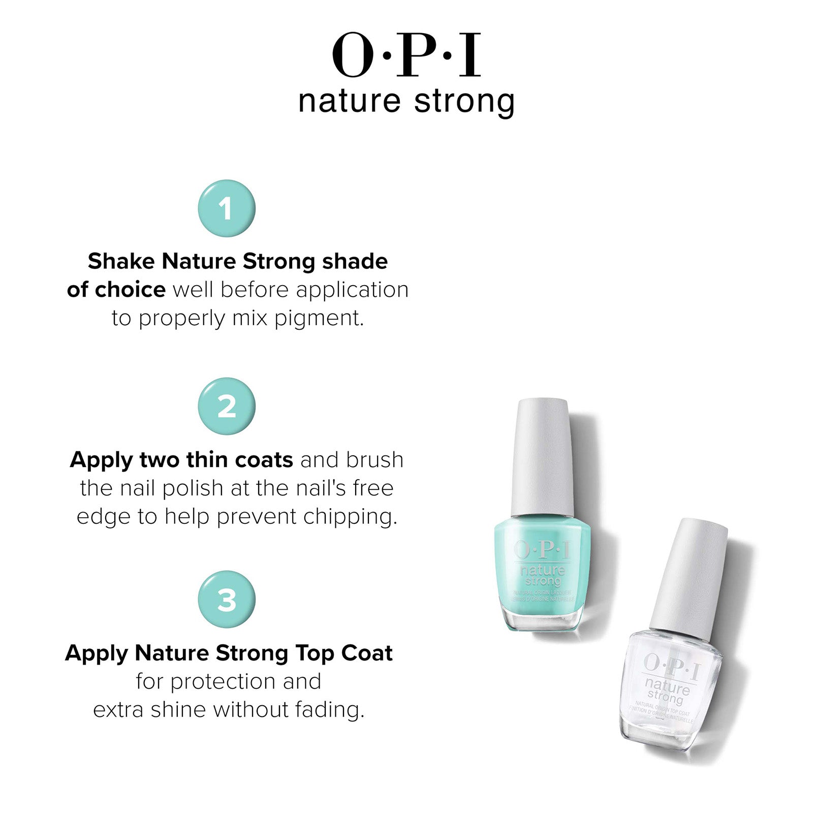 OPI Nature Strong Natural Vegan Nail Polish 15ml (Various Shades)