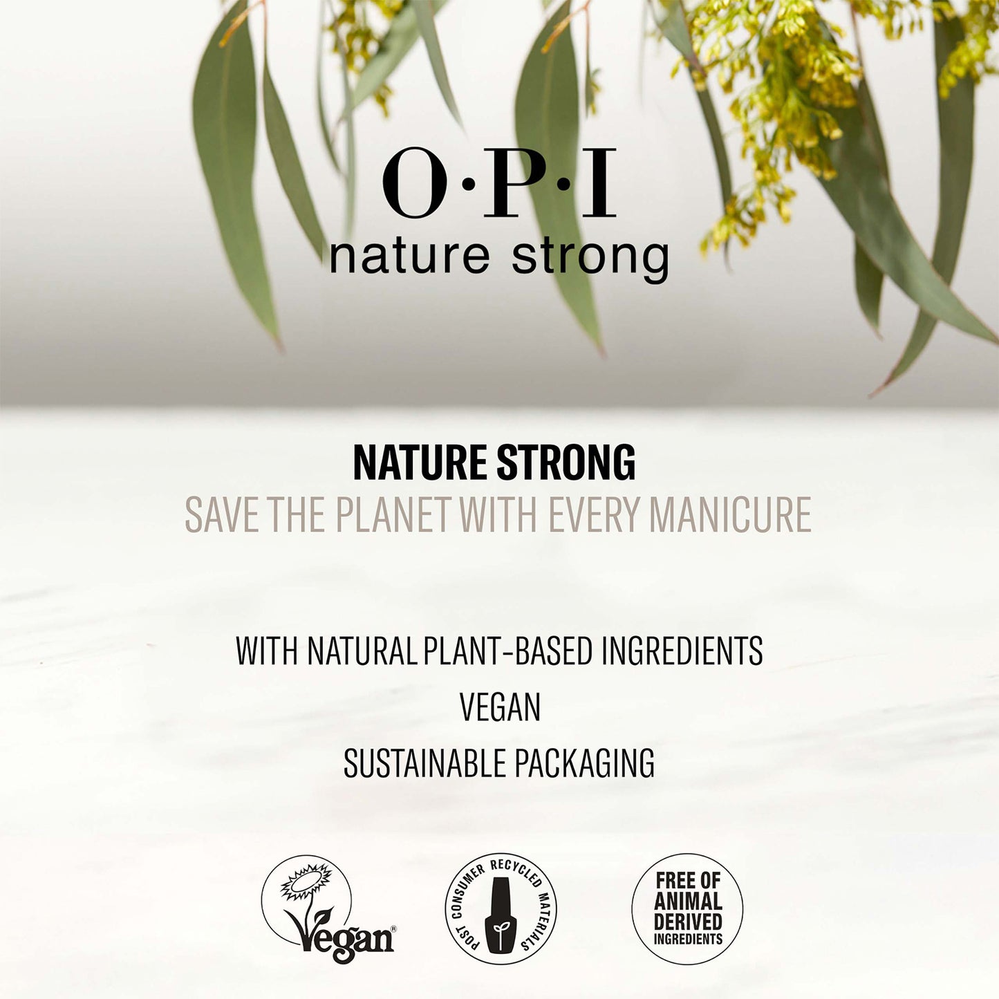 OPI Nature Strong Natural Vegan Nail Polish 15ml (Various Shades)