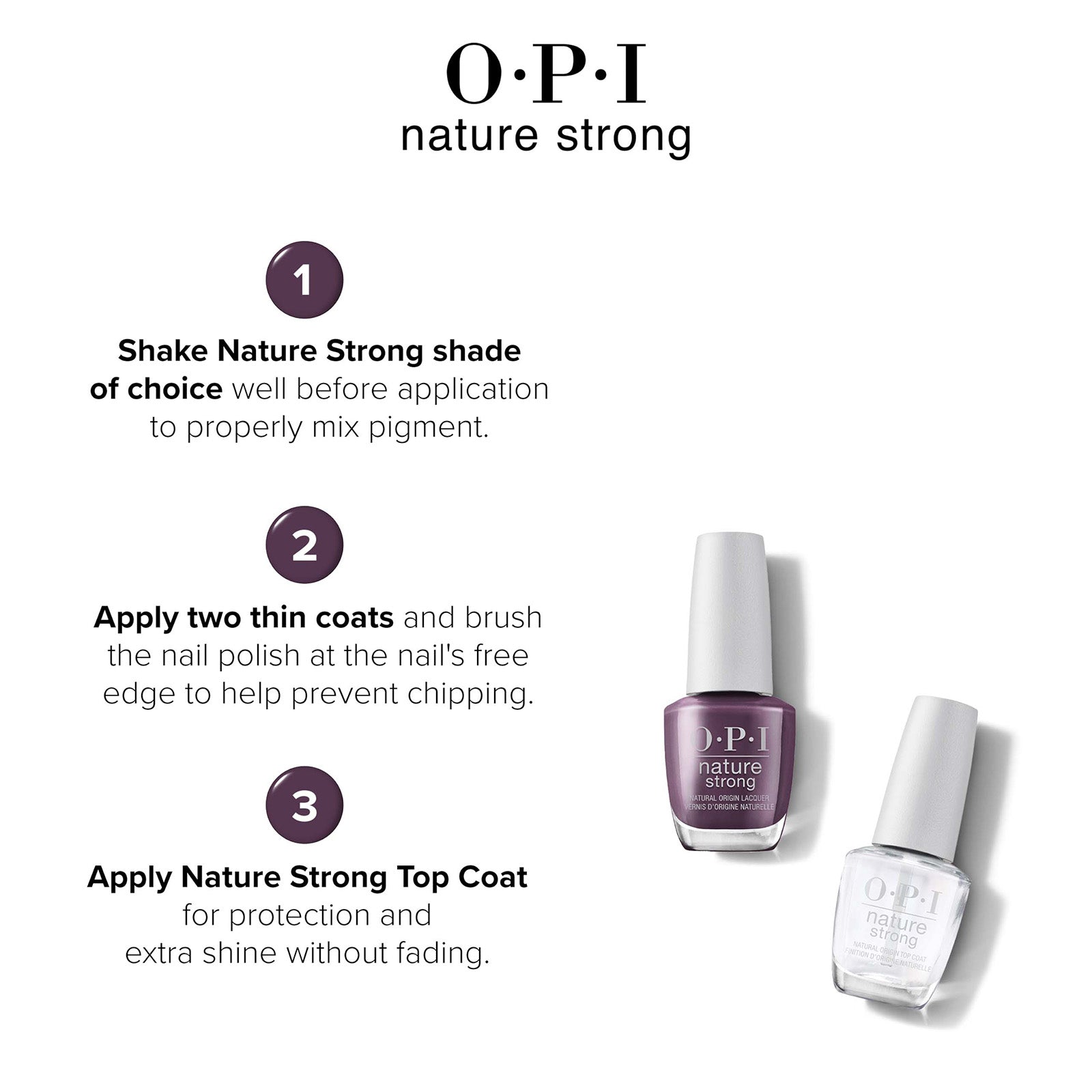 OPI Nature Strong Natural Vegan Nail Polish 15ml (Various Shades)