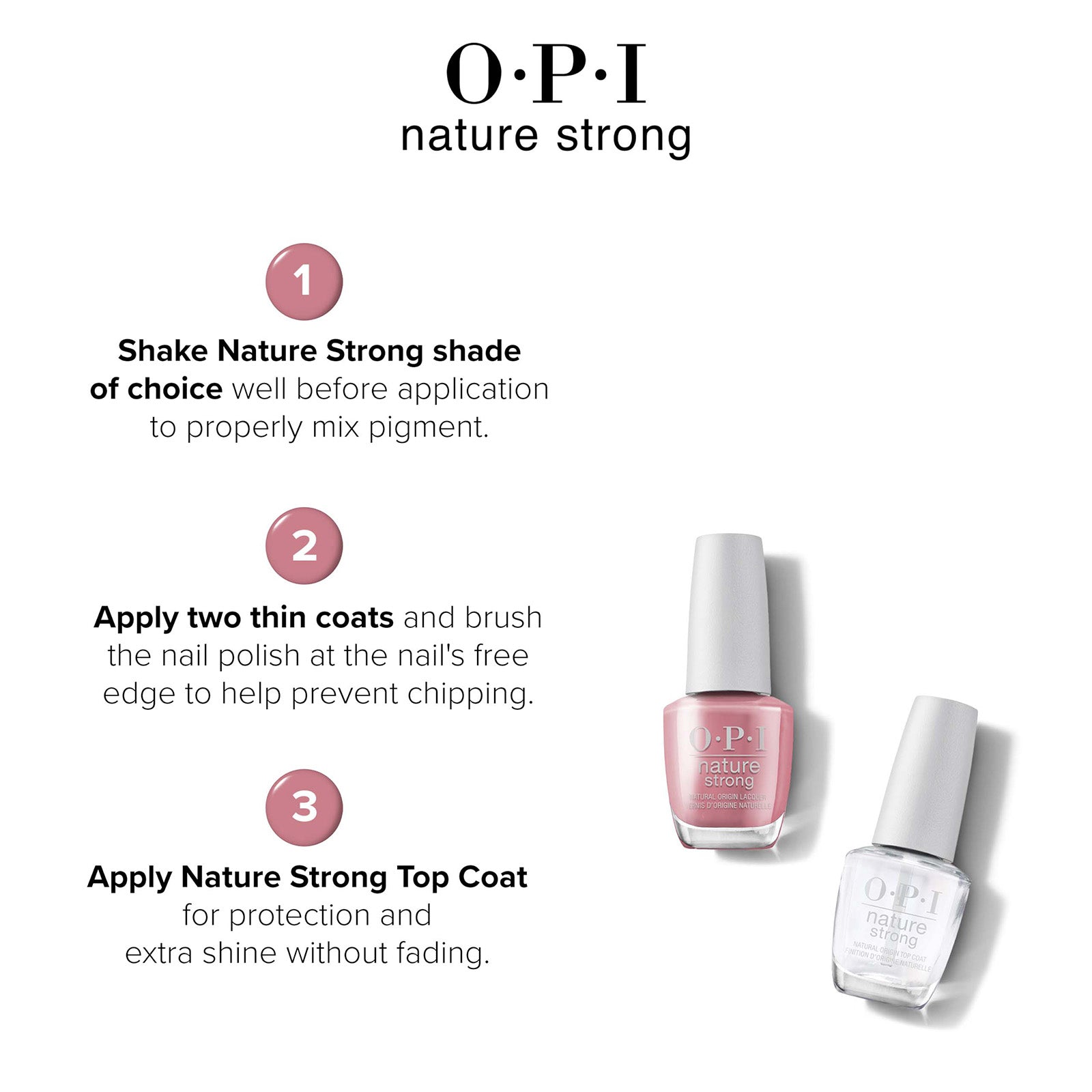 OPI Nature Strong Natural Vegan Nail Polish 15ml (Various Shades)