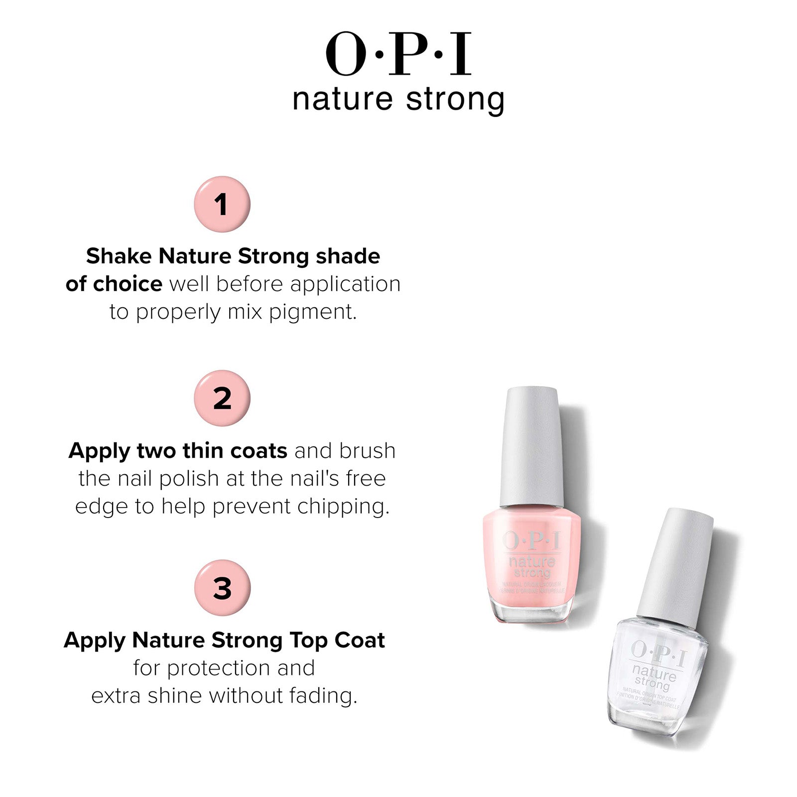 OPI Nature Strong Natural Vegan Nail Polish 15ml (Various Shades)