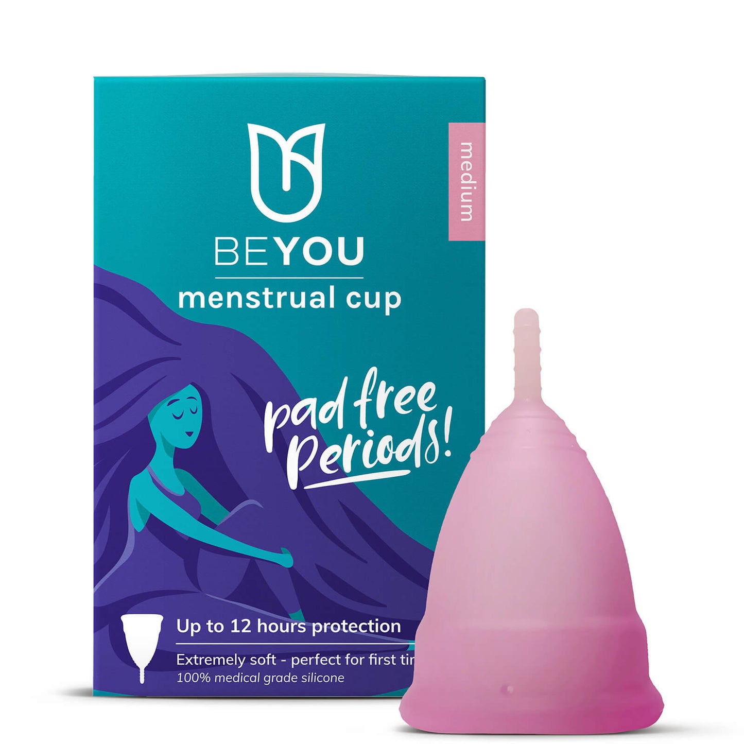 BeYou Menstrual Cup Starter Kit - Medium