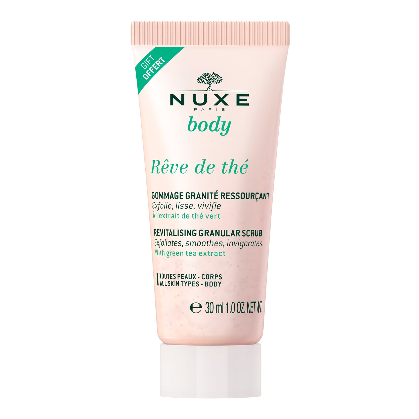 NUXE Rêve de thé Revitalising Granular Scrub Mini 30ml