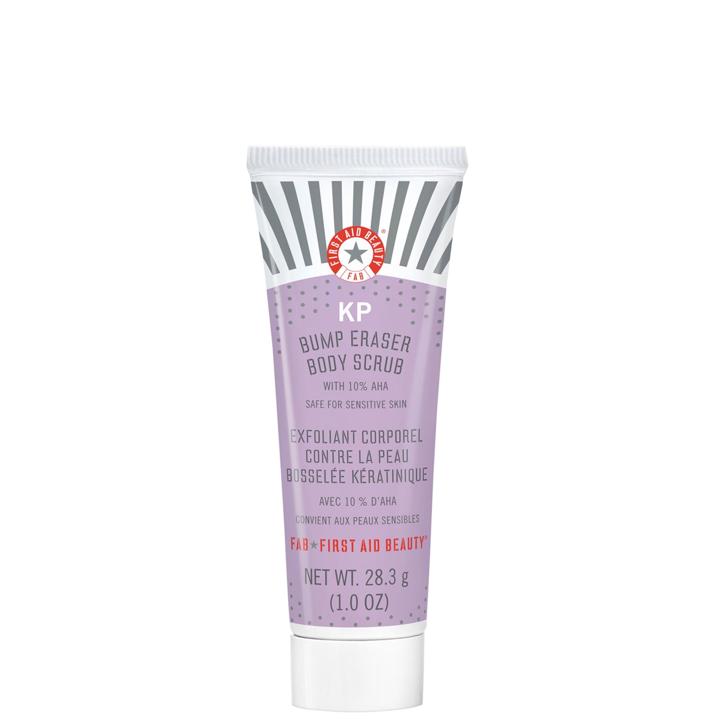 First Aid Beauty KP Bump Eraser Body Scrub with 10% AHA 1 oz