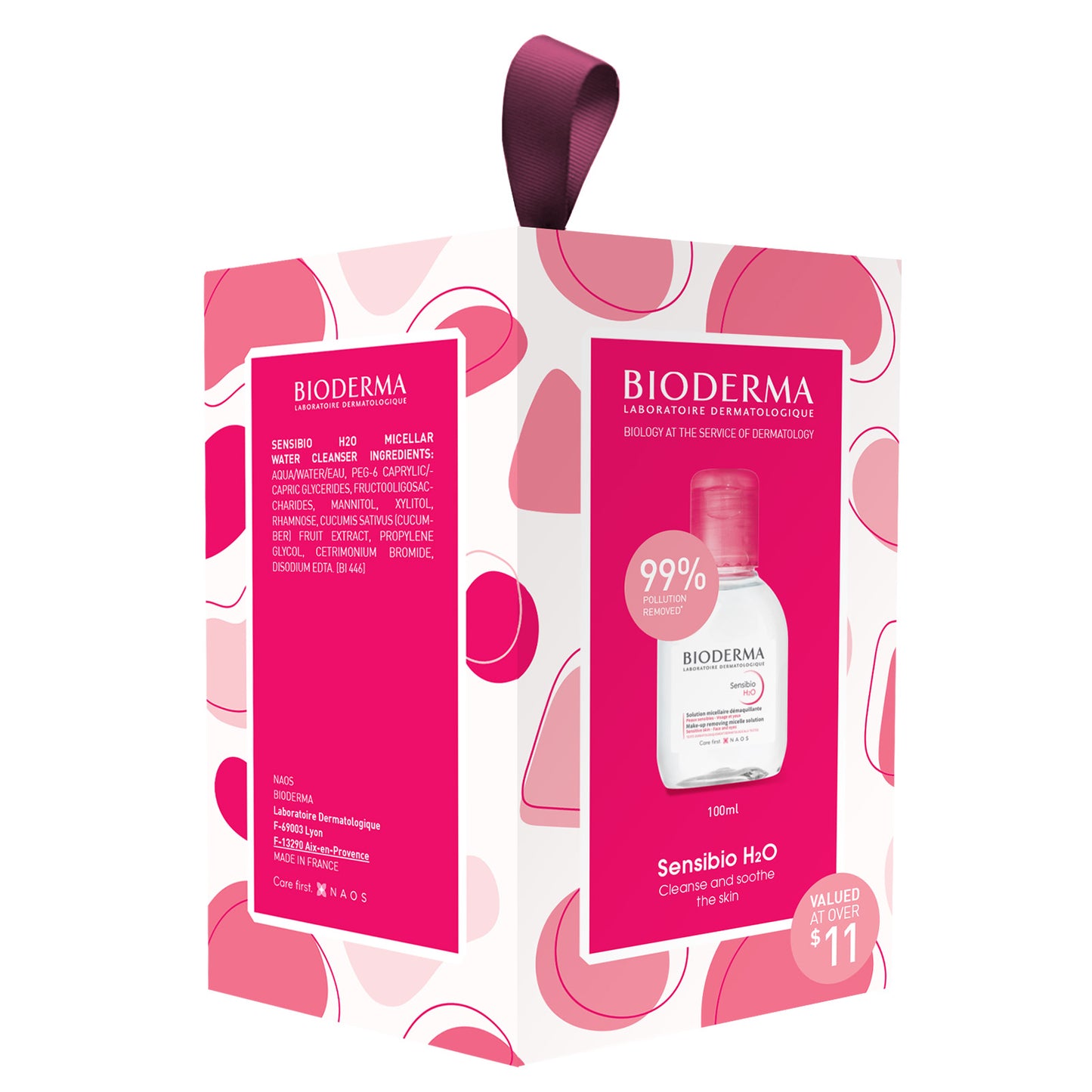 Bioderma Sensibio H2O Micellar Christmas Ornament 100ml