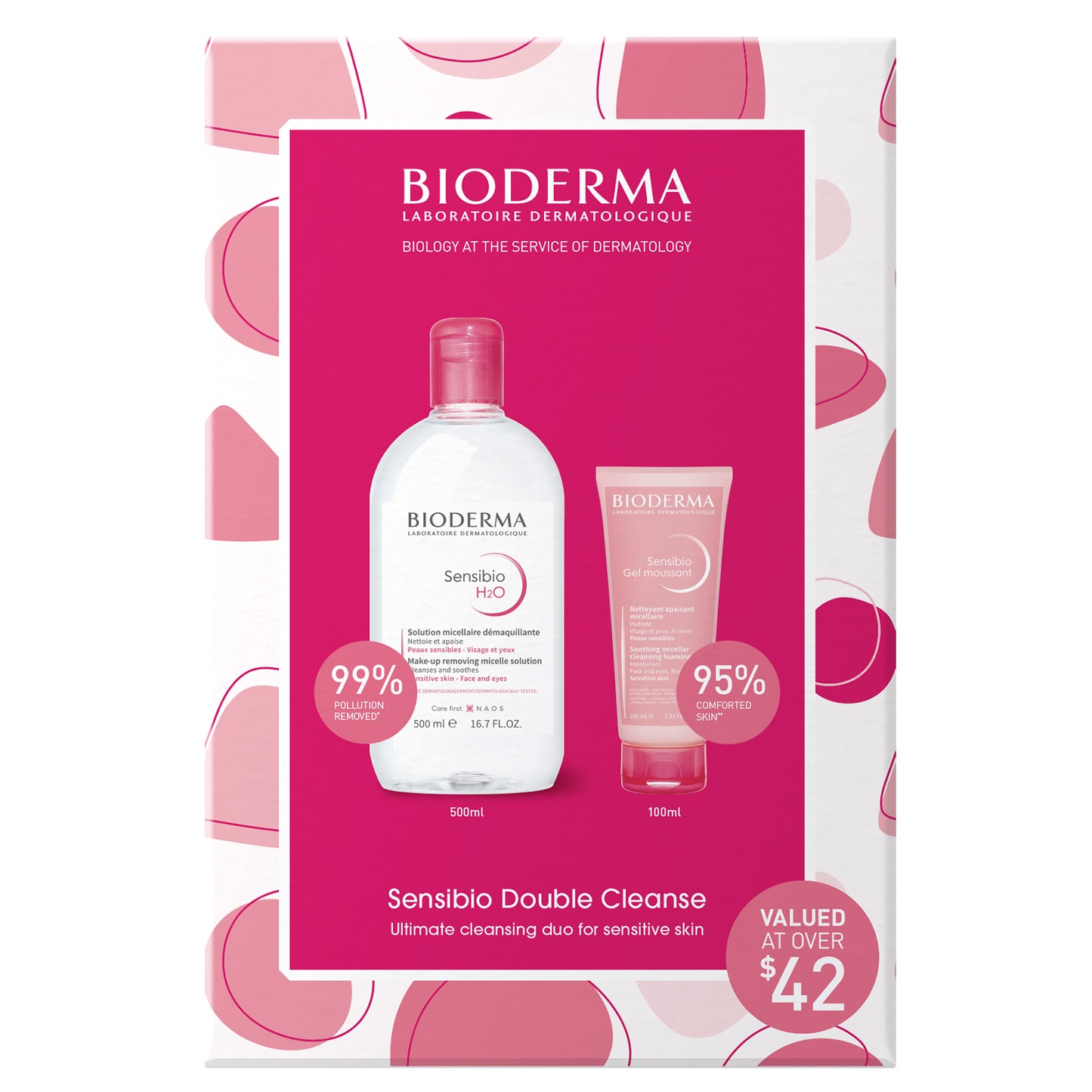 Bioderma Sensibio Ultimate Double Cleanse H2O Micellar and Foaming Gel