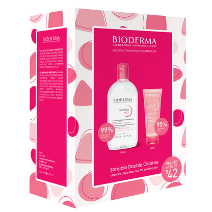 Bioderma Sensibio Ultimate Double Cleanse H2O Micellar and Foaming Gel