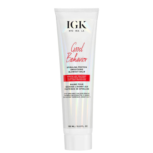 IGK Good Behavior Spirulina Protein Smoothing Blowout Balm 150ml