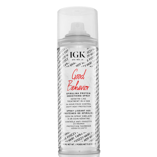 IGK Good Behavior Spirulina Protein Smoothing Spray 186ml