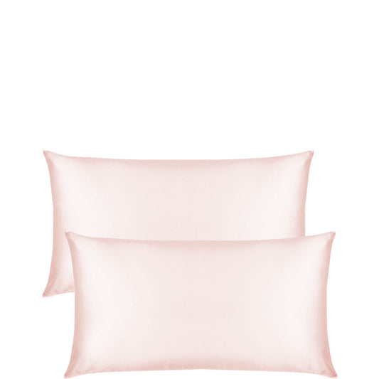 The Goodnight Co. Silk Pillowcase Twin Set King Size - Pink