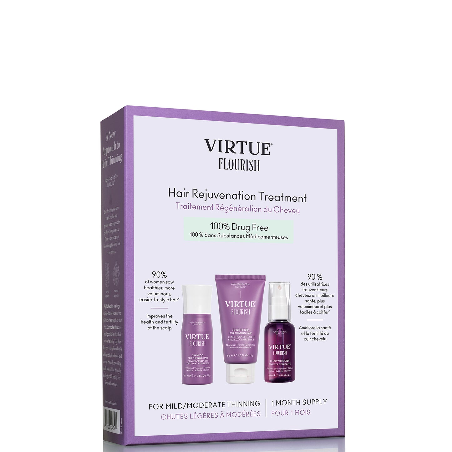 VIRTUE Flourish Hair Rejuvenation Treatment (1 Month Supply) 180ml