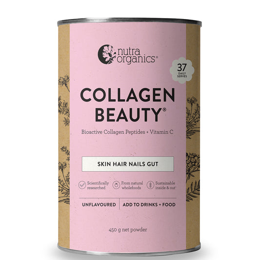 Nutra Organics Collagen Beauty - Unflavoured 450g