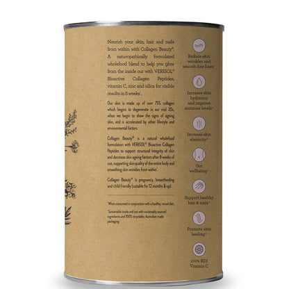 Nutra Organics Collagen Beauty - Unflavoured 450g