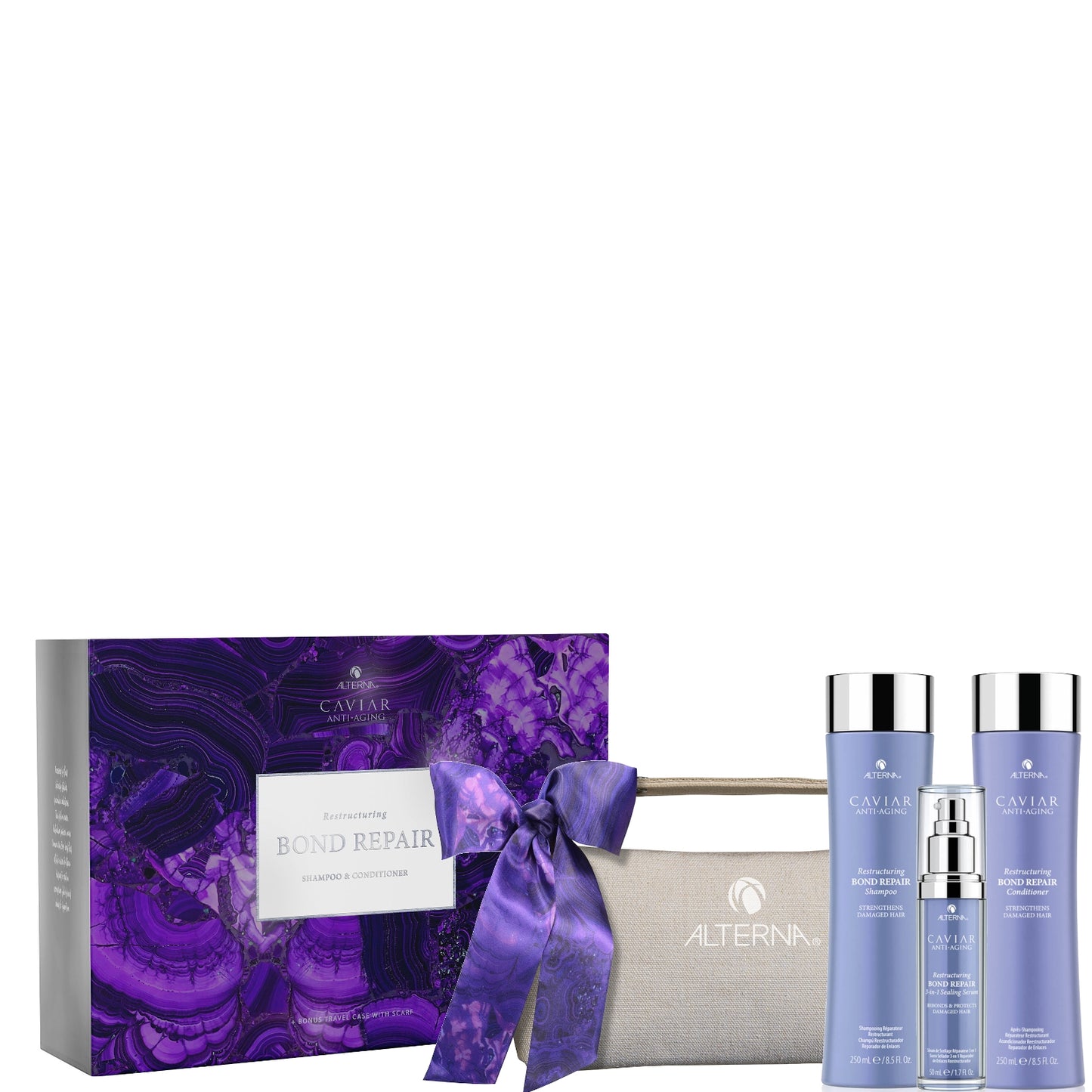 Alterna Caviar Restructuring Bond Repair Trio Gift Set