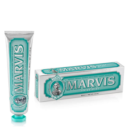 Marvis Cinnamon Mint Toothpaste and Mouthwash Bundle