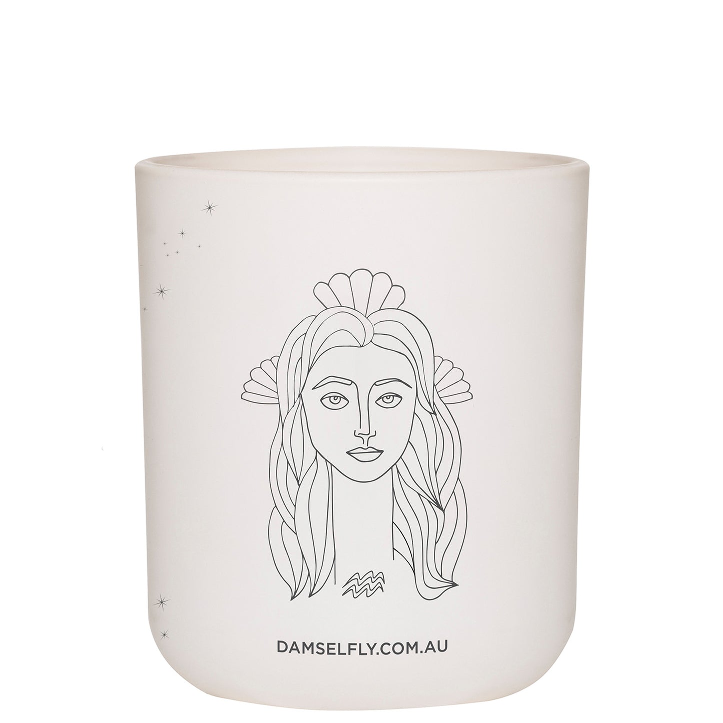 Damselfly Aquarius Scented Candle - 300g