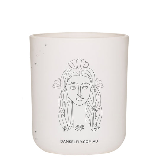 Damselfly Aquarius Scented Candle - 300g