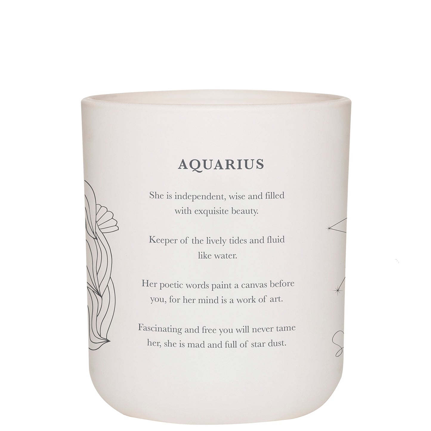 Damselfly Aquarius Scented Candle - 300g