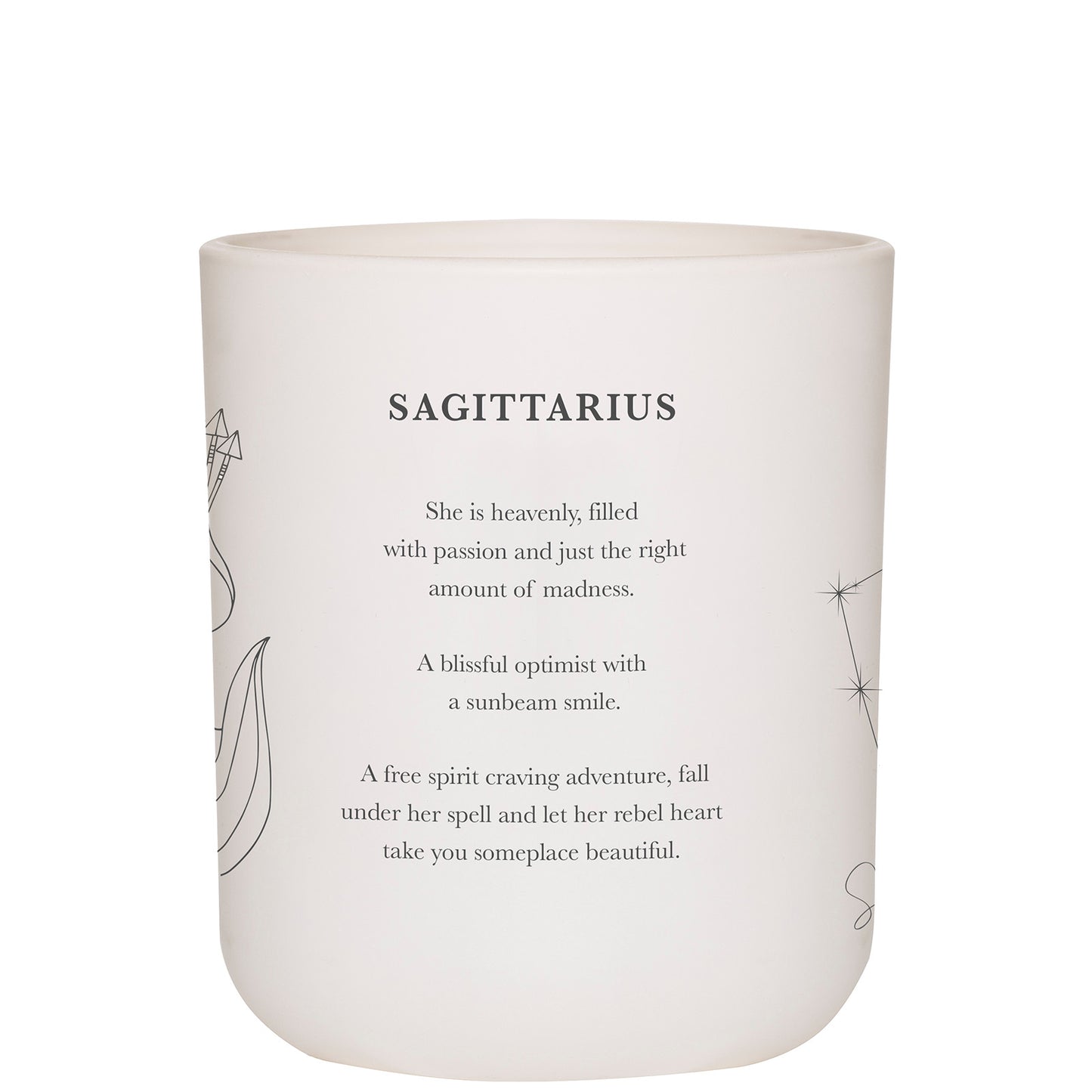 Damselfly Sagittarius Scented Candle - 300g