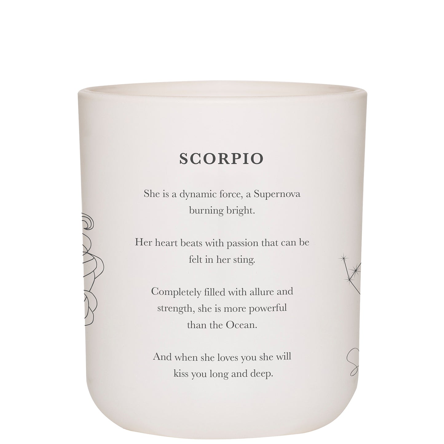 Damselfly Scorpio Scented Candle - 300g