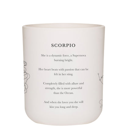 Damselfly Scorpio Scented Candle - 300g