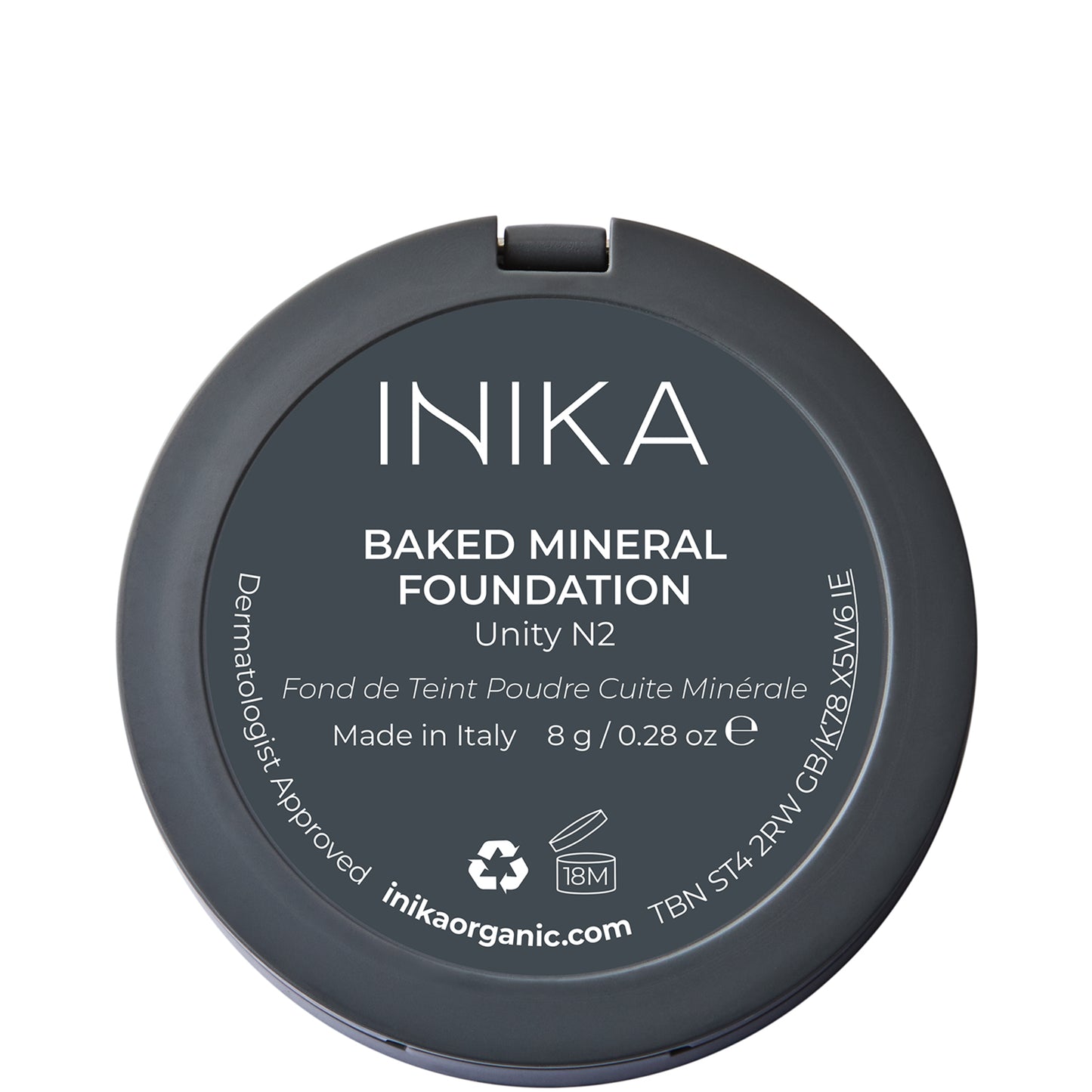 INIKA Baked Mineral Foundation 8g (Various Shades)