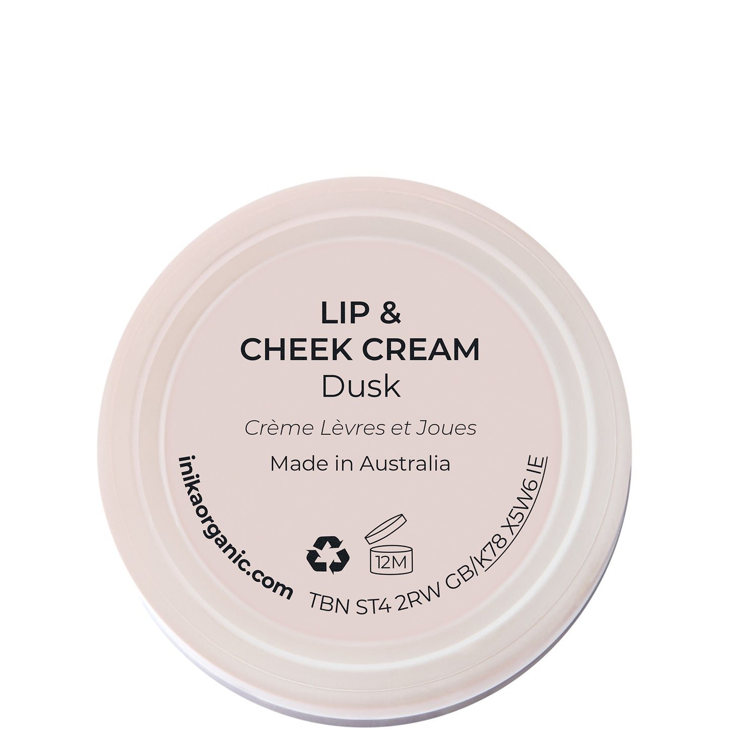 INIKA Organic Lip and Cheek Cream 3.5g (Various Shades)