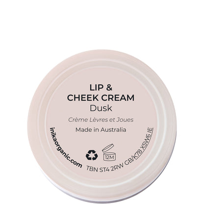 INIKA Organic Lip and Cheek Cream 3.5g (Various Shades)